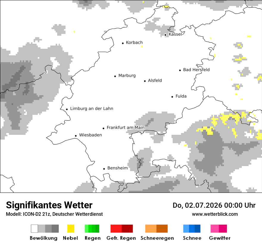 Signifikantes Wetter