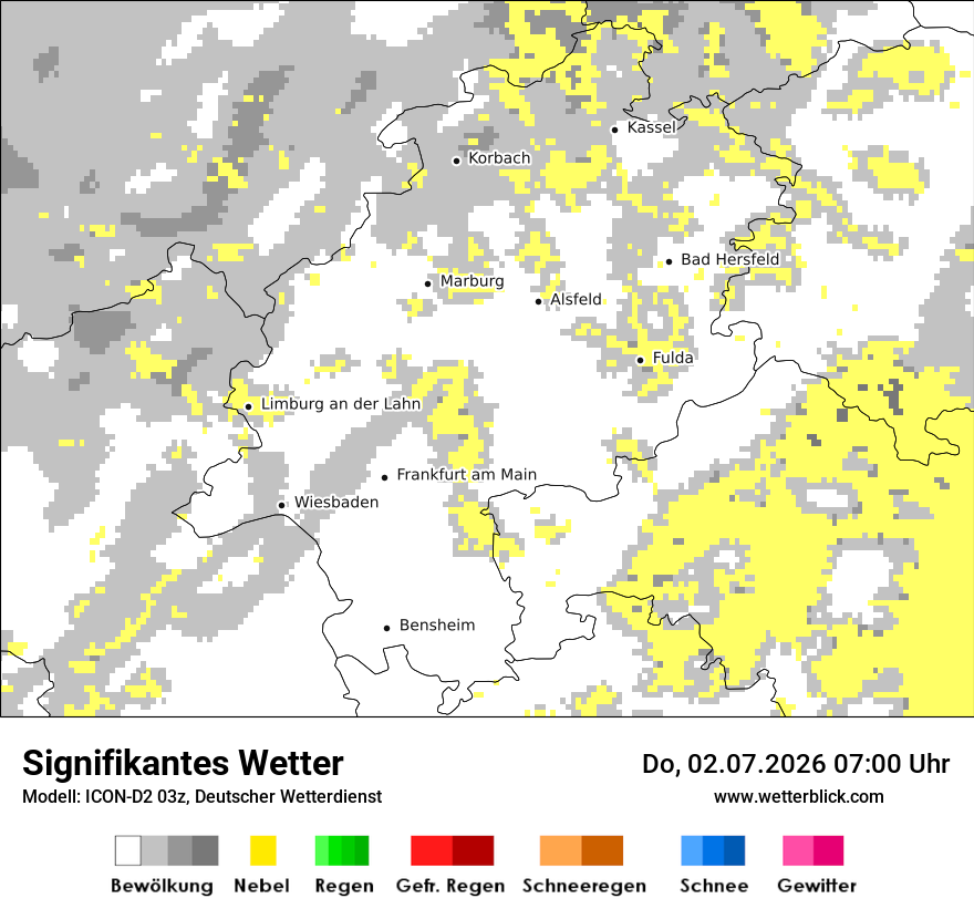 Signifikantes Wetter