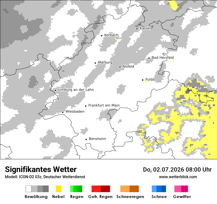Signifikantes Wetter