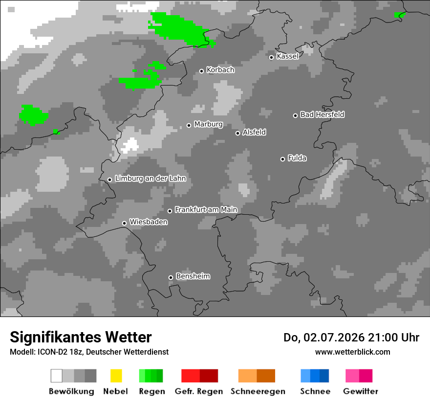 Signifikantes Wetter