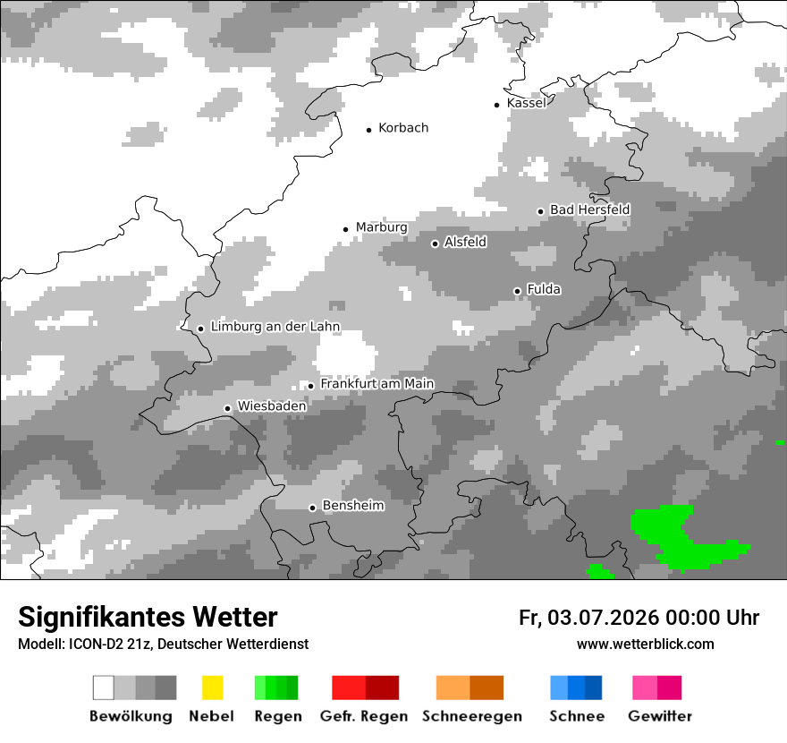 Signifikantes Wetter