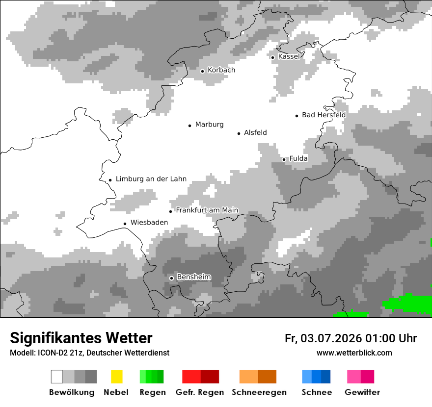 Signifikantes Wetter