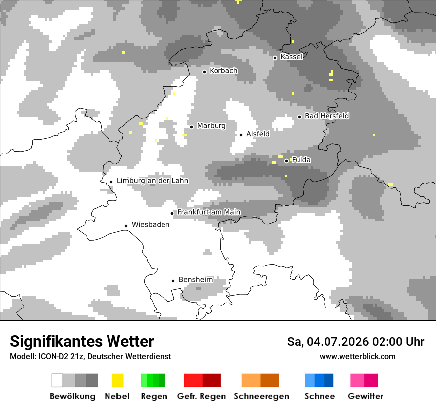 Signifikantes Wetter