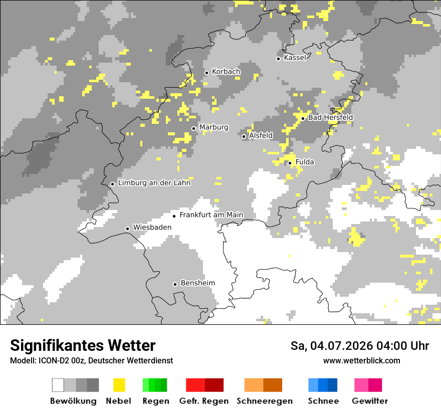 Signifikantes Wetter