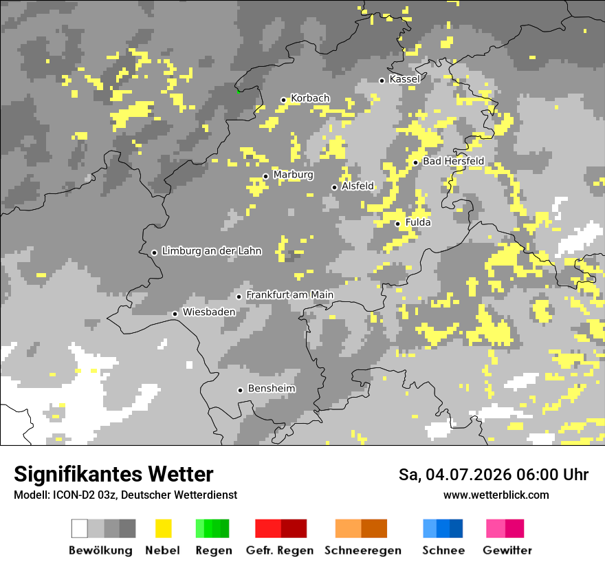 Signifikantes Wetter