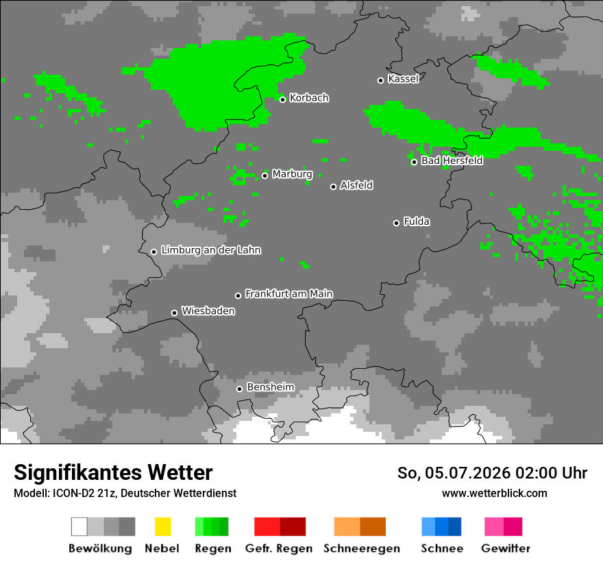 Signifikantes Wetter