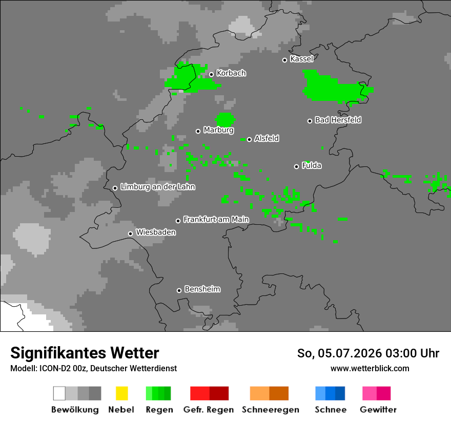 Signifikantes Wetter