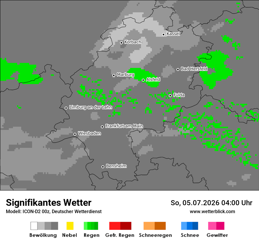 Signifikantes Wetter