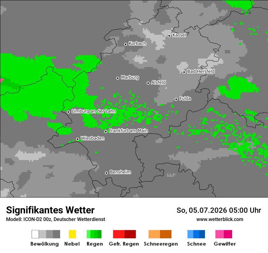 Signifikantes Wetter