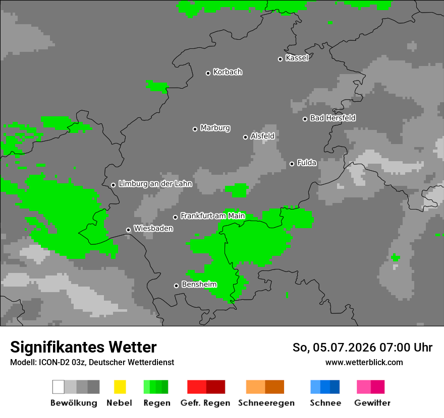 Signifikantes Wetter