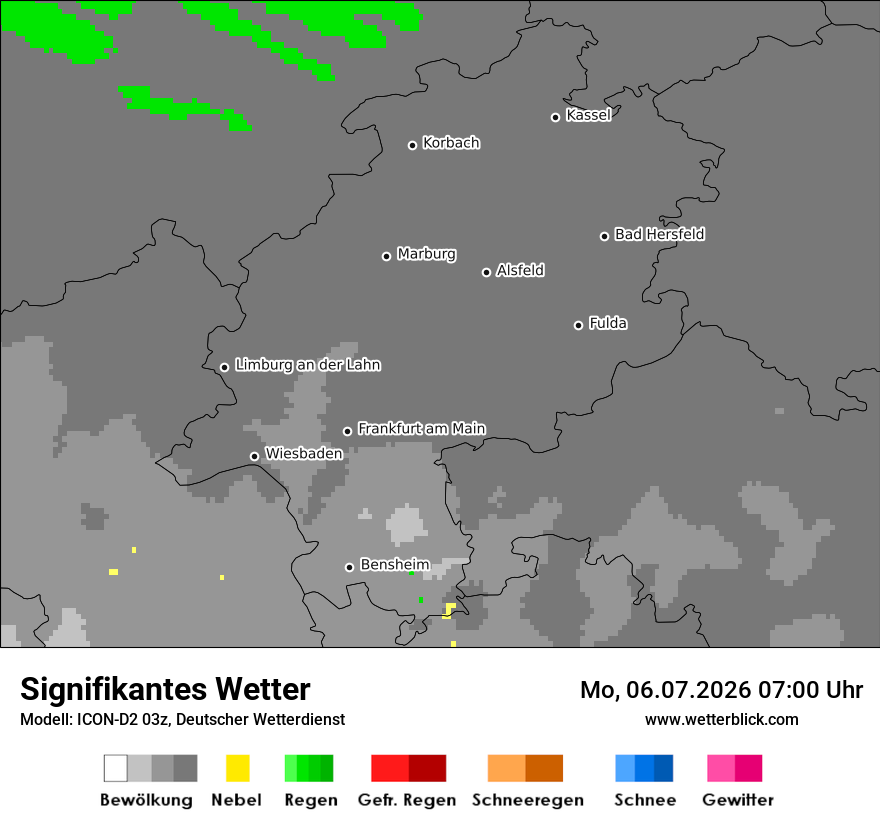 Signifikantes Wetter