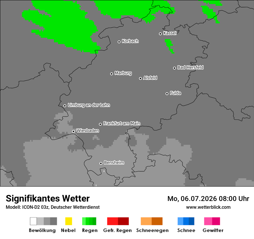 Signifikantes Wetter