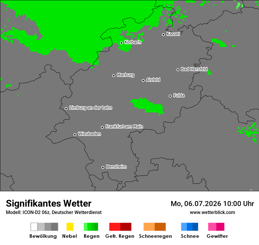 Signifikantes Wetter