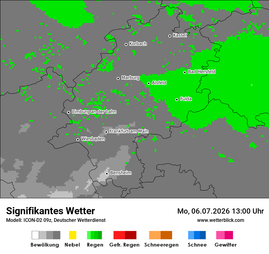 Signifikantes Wetter