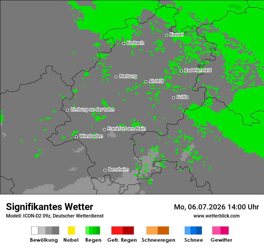 Signifikantes Wetter