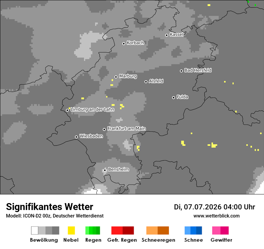 Signifikantes Wetter
