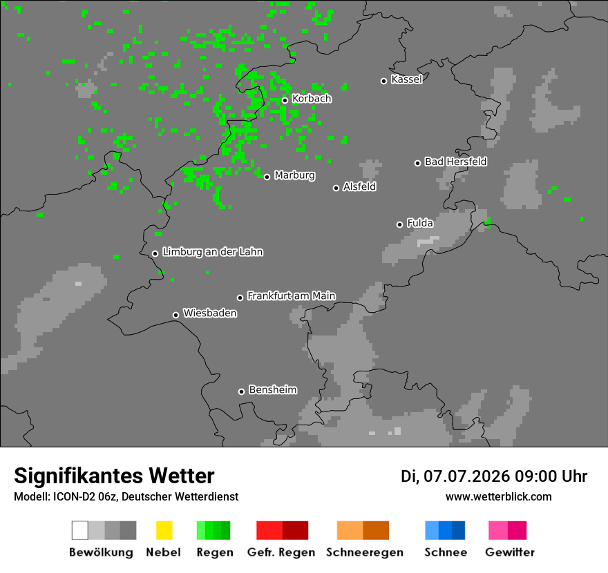 Signifikantes Wetter
