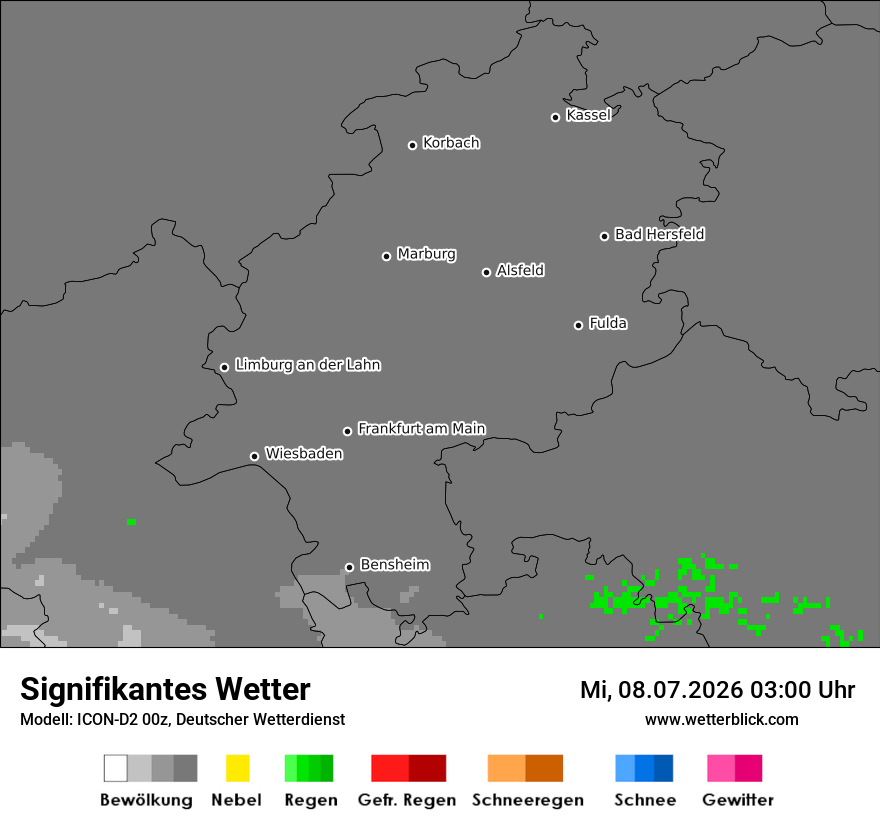 Signifikantes Wetter