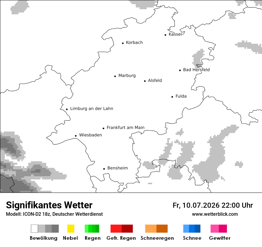 Signifikantes Wetter