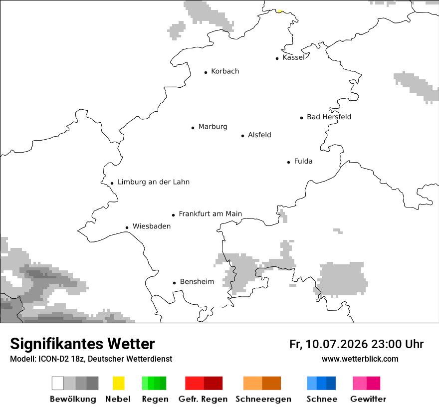 Signifikantes Wetter