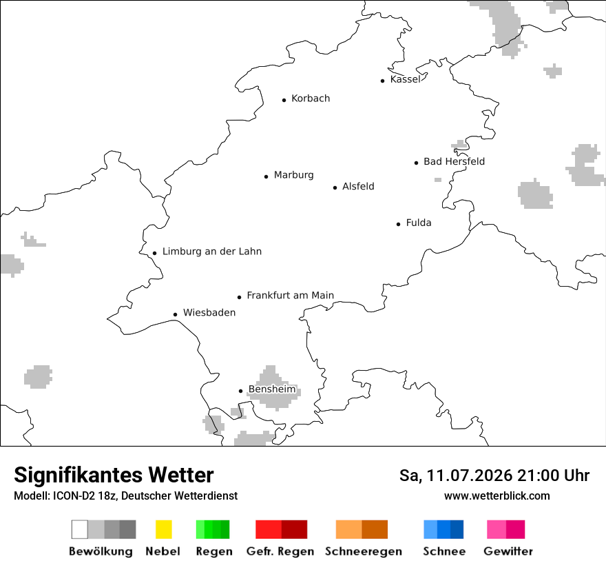 Signifikantes Wetter