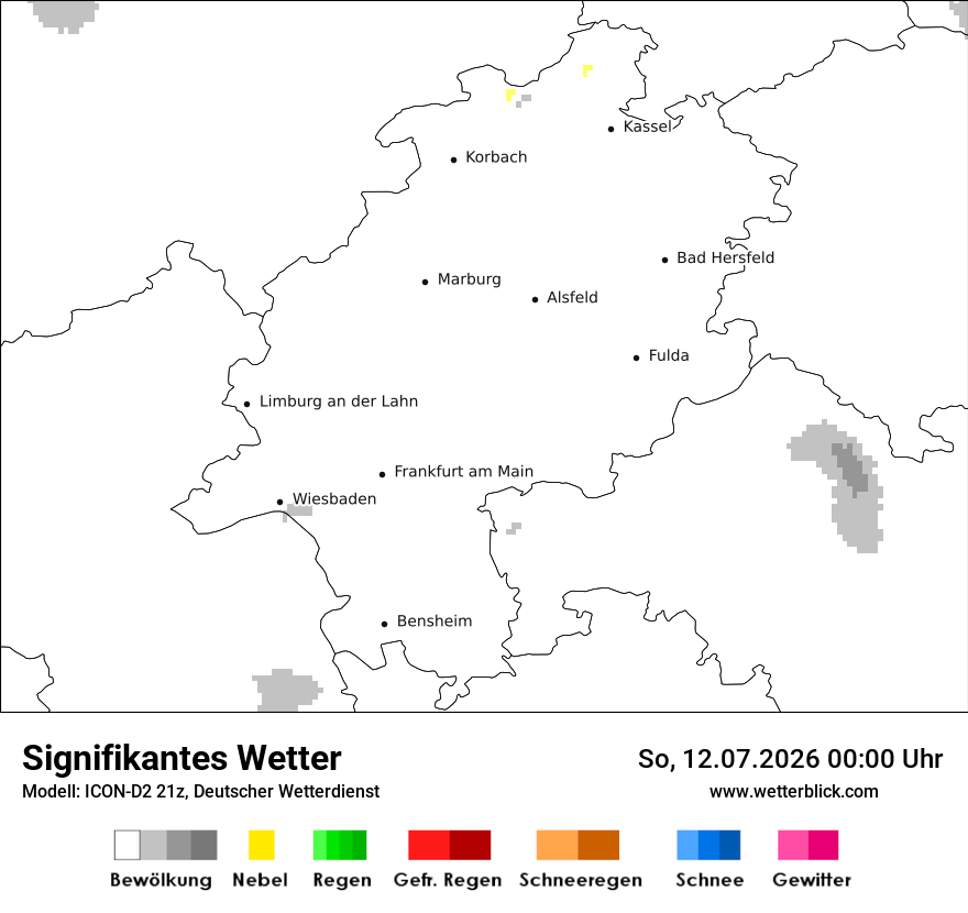 Signifikantes Wetter