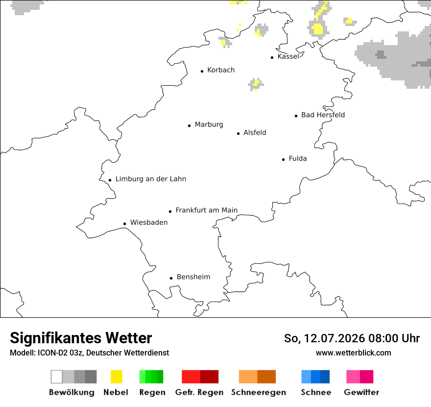 Signifikantes Wetter