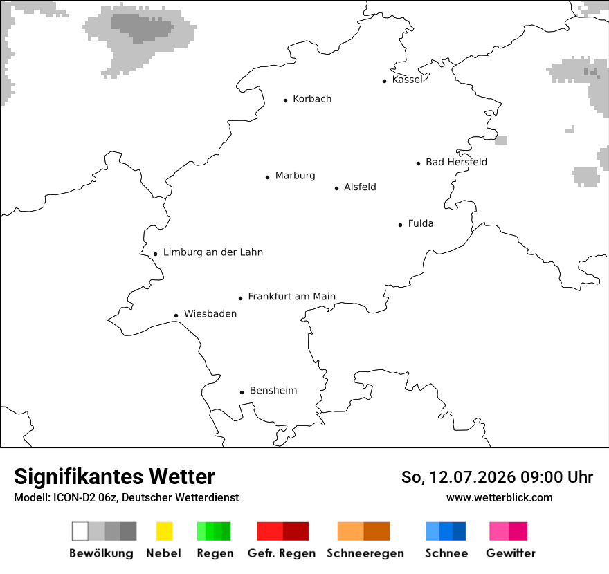 Signifikantes Wetter