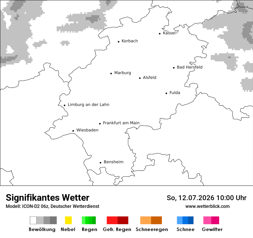 Signifikantes Wetter