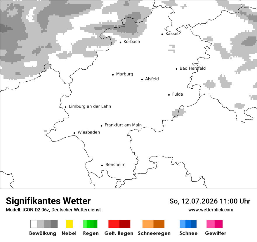 Signifikantes Wetter