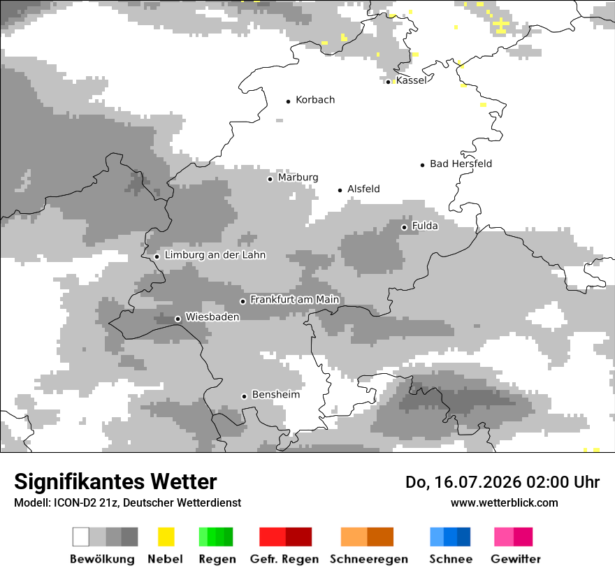 Signifikantes Wetter