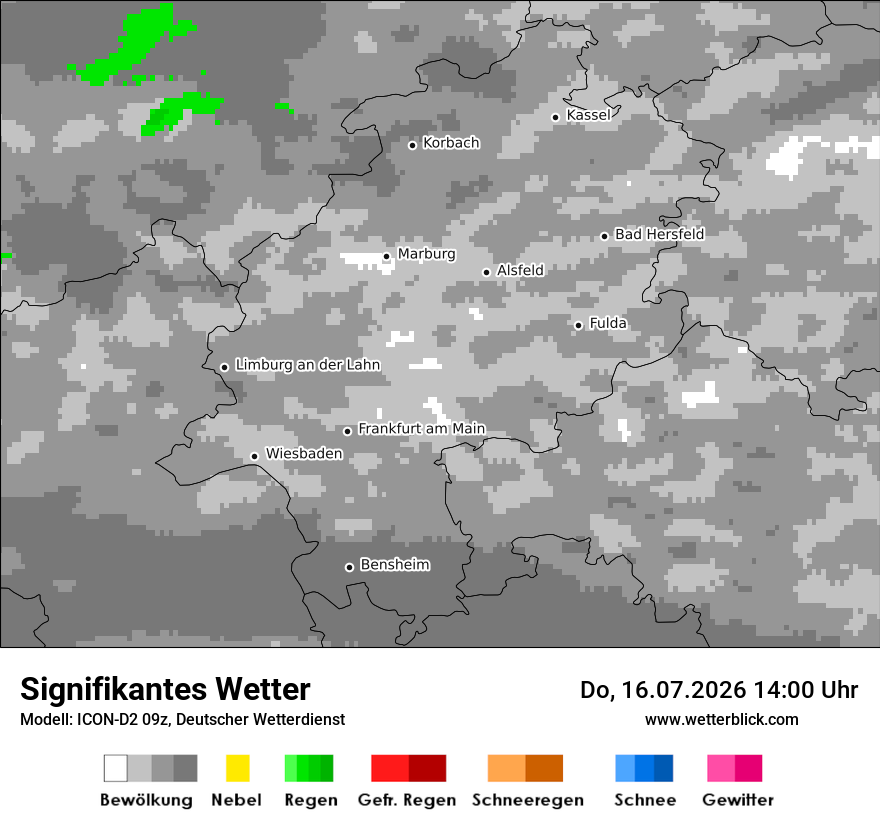 Signifikantes Wetter