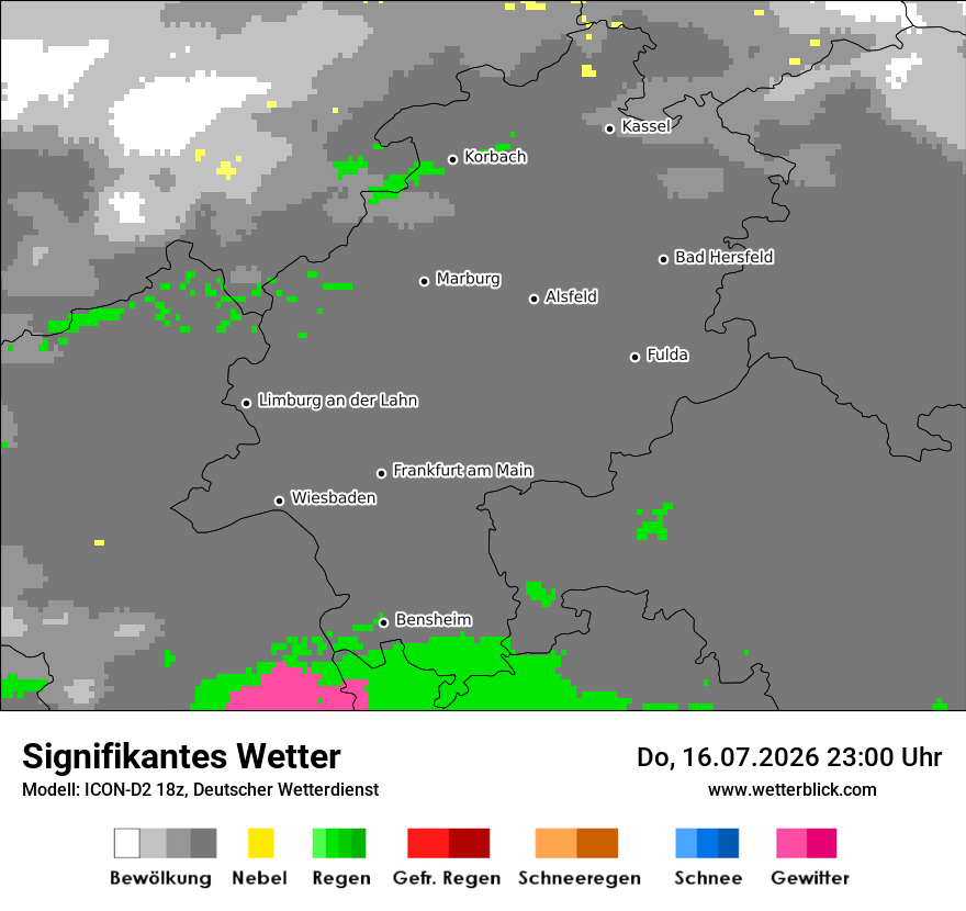 Signifikantes Wetter