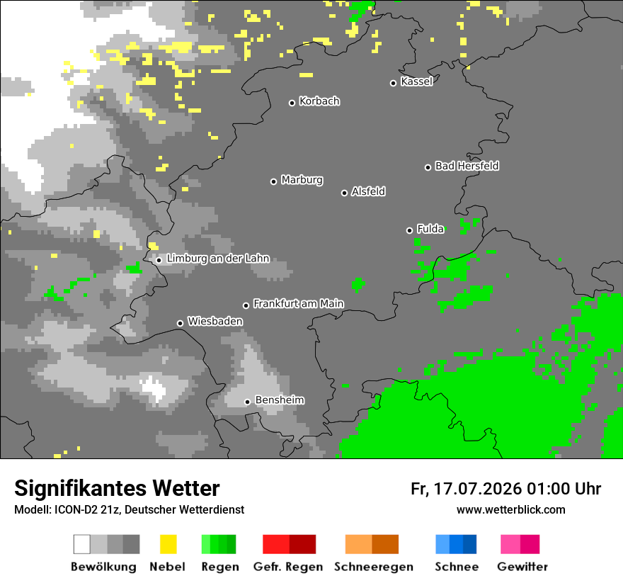 Signifikantes Wetter