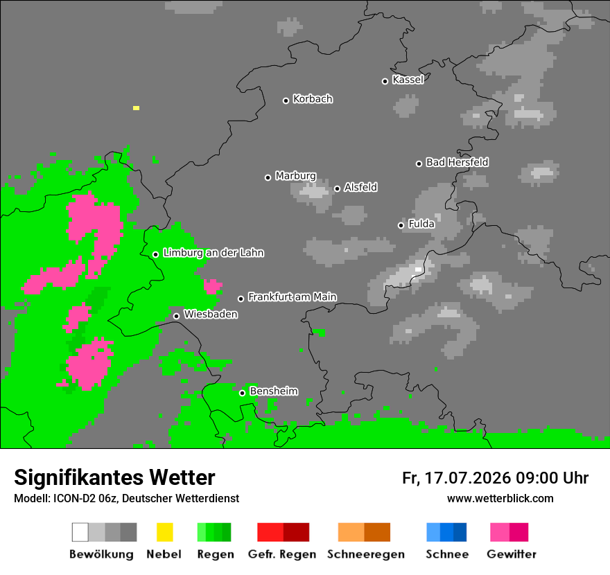 Signifikantes Wetter