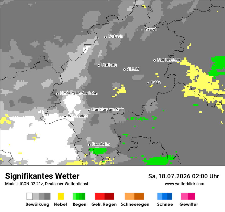 Signifikantes Wetter