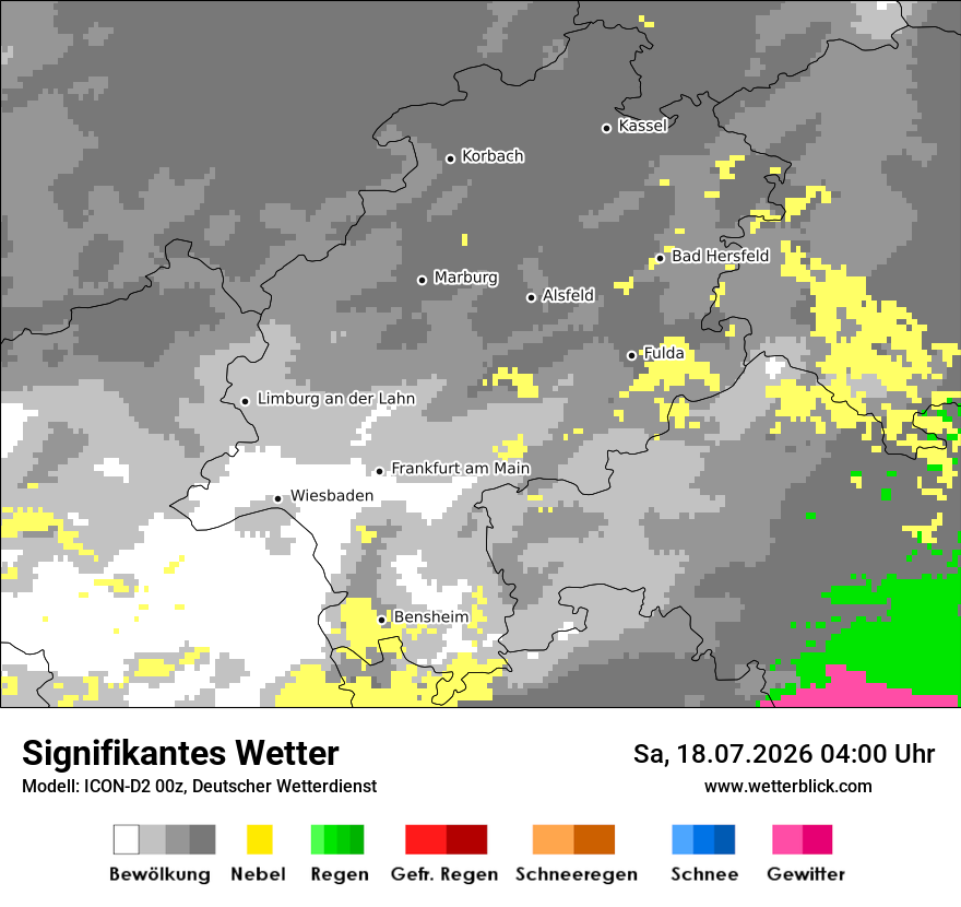 Signifikantes Wetter