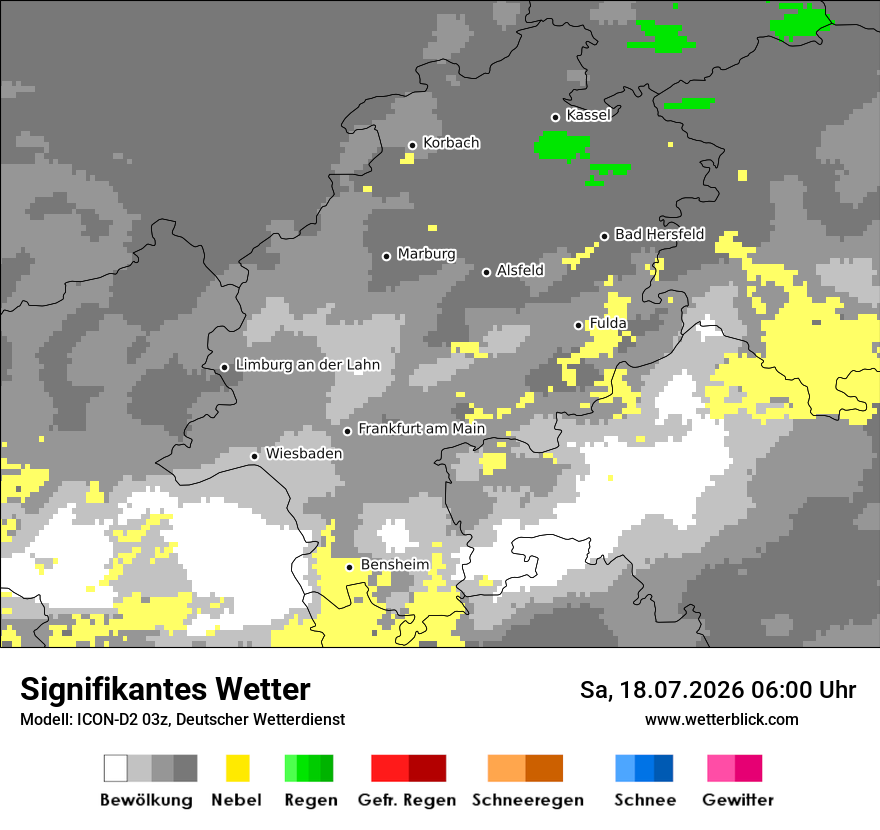 Signifikantes Wetter