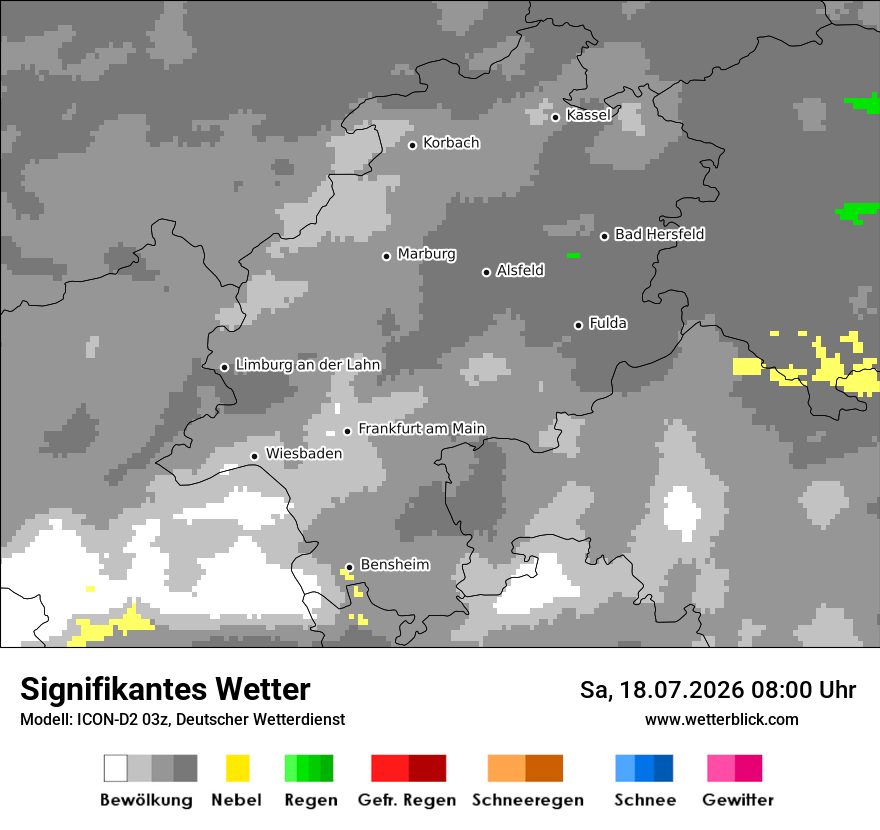 Signifikantes Wetter