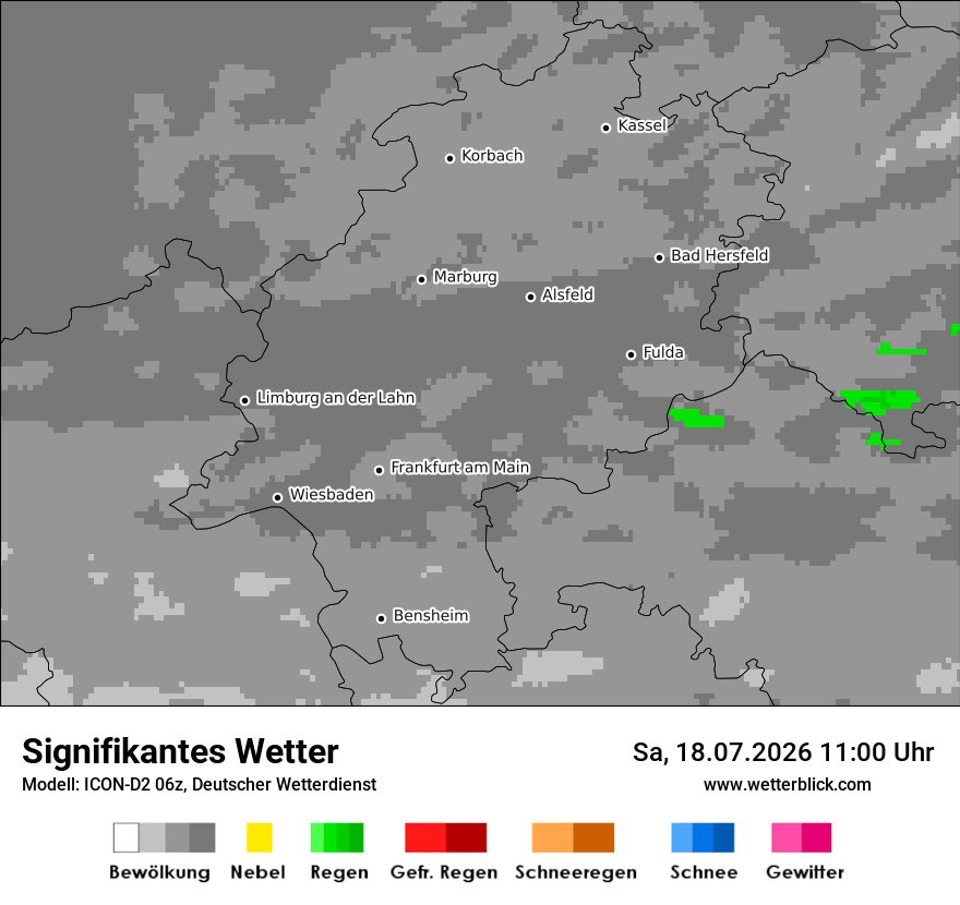 Signifikantes Wetter