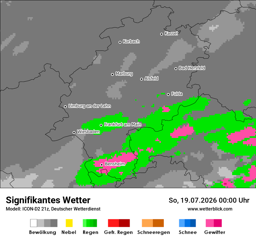 Signifikantes Wetter
