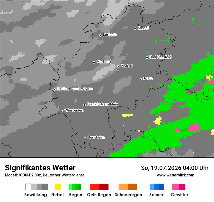 Signifikantes Wetter
