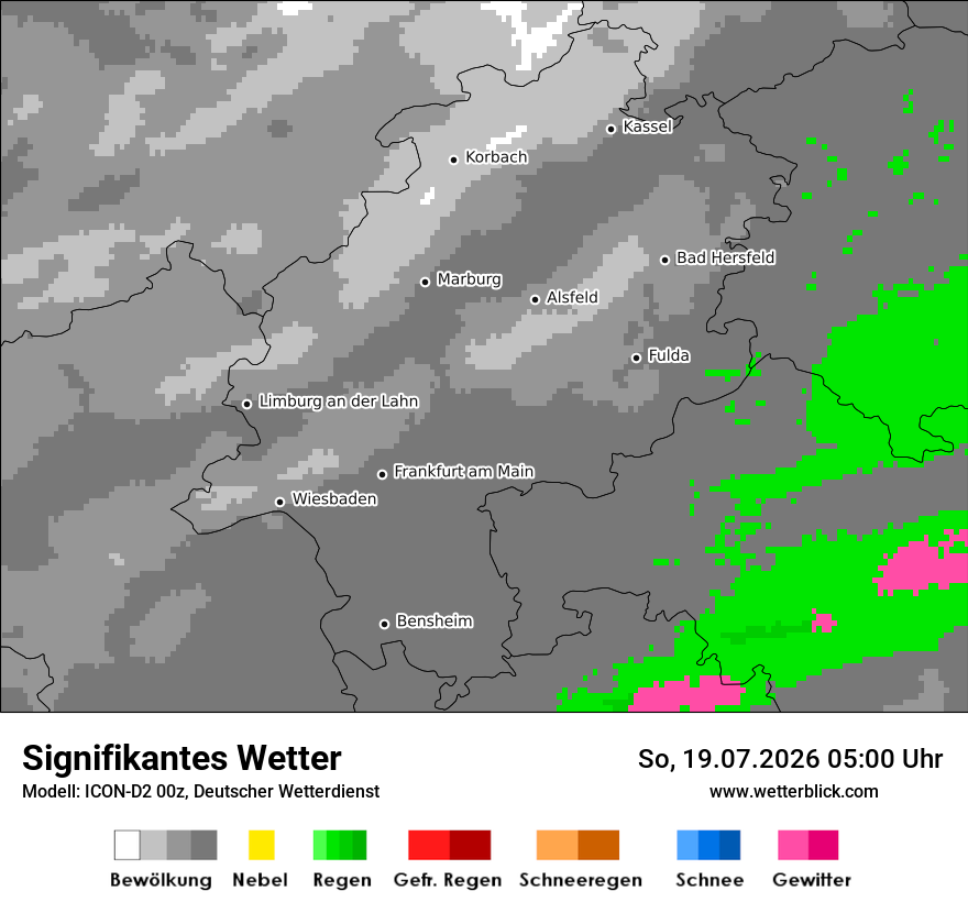 Signifikantes Wetter