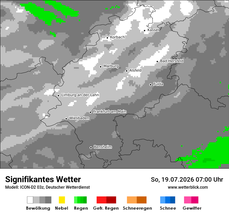 Signifikantes Wetter
