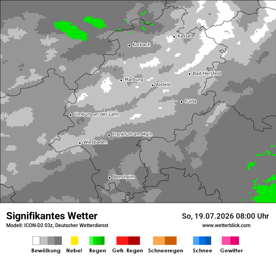 Signifikantes Wetter