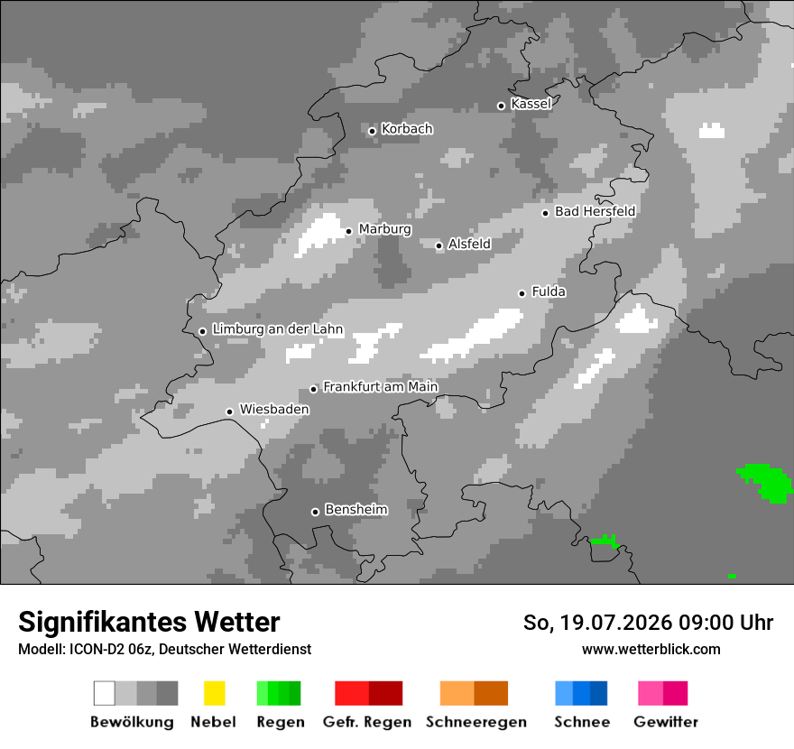 Signifikantes Wetter