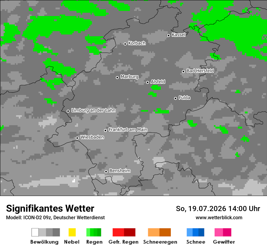 Signifikantes Wetter