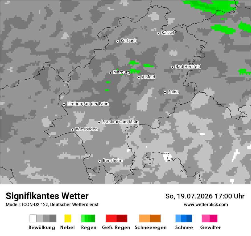 Signifikantes Wetter