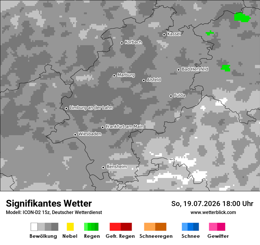 Signifikantes Wetter