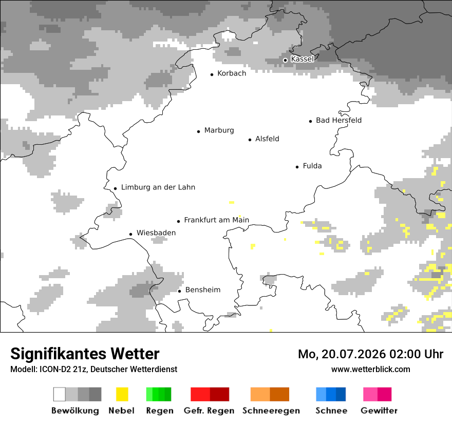 Signifikantes Wetter